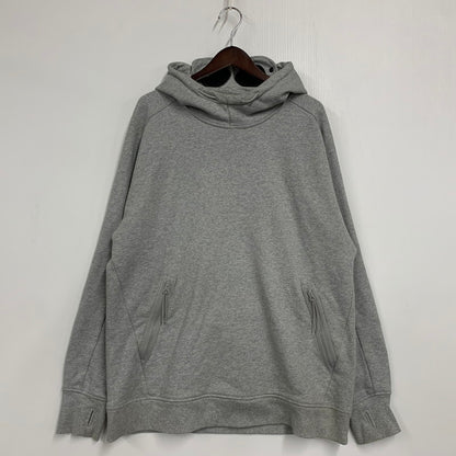 【中古品】【メンズ】 C.P. COMPANY シーピーカンパニー 16CMSS080A-005086W 24SS DIAGONAL RAISED FLEECE GOGGLE HOODIE ダイアゴナル レイズド フリース ゴーグル フーディー トップス 長袖 141-260402-cs-16-izu サイズ：XXL カラー：グレー 万代Net店