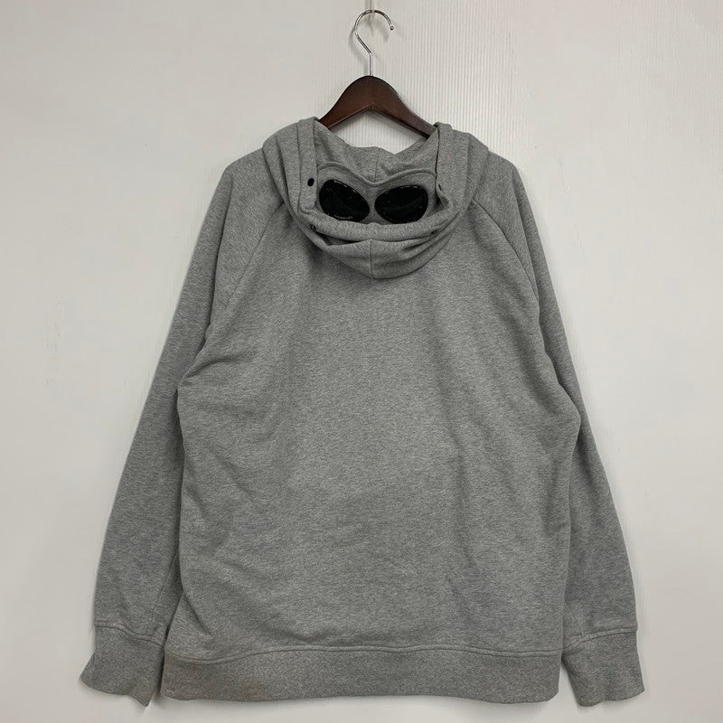 【中古品】【メンズ】 C.P. COMPANY シーピーカンパニー 16CMSS080A-005086W 24SS DIAGONAL RAISED FLEECE GOGGLE HOODIE ダイアゴナル レイズド フリース ゴーグル フーディー トップス 長袖 141-260402-cs-16-izu サイズ：XXL カラー：グレー 万代Net店