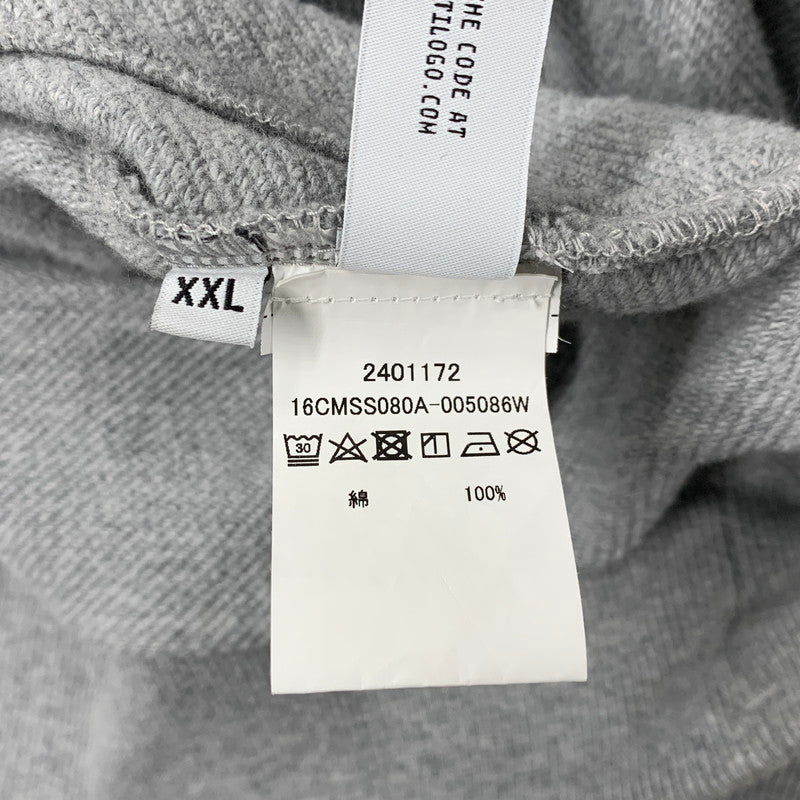 【中古品】【メンズ】 C.P. COMPANY シーピーカンパニー 16CMSS080A-005086W 24SS DIAGONAL RAISED FLEECE GOGGLE HOODIE ダイアゴナル レイズド フリース ゴーグル フーディー トップス 長袖 141-260402-cs-16-izu サイズ：XXL カラー：グレー 万代Net店