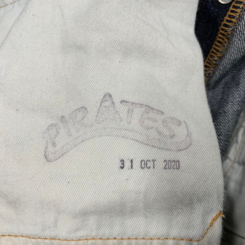 【中古品】【メンズ】 TWO MOON トゥームーン BUTTONFLY DENIM PANTS LOT530 ボタンフライ デニムパンツ ジーンズ ボトムス 156-260401-as-06-izu サイズ：33×35 カラー：インディゴ 万代Net店