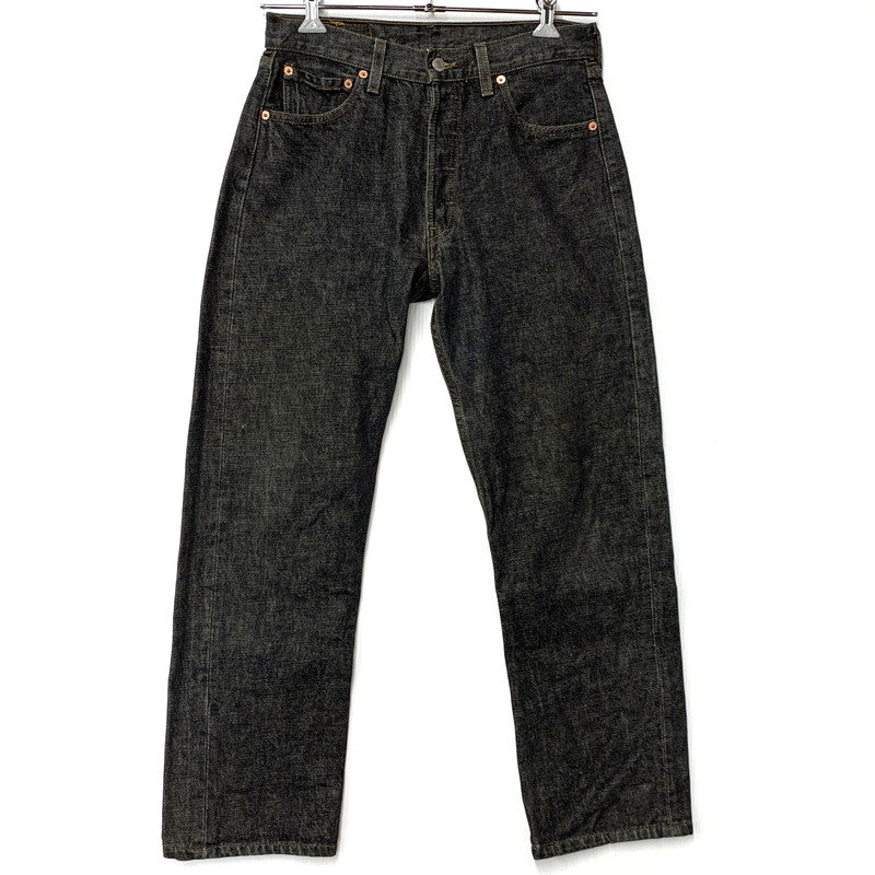 【中古品】【メンズ】 501 DENIM PANTS デニムパンツ USA製 刻印553 ジーンズ ボトムス 157-260401-as-04-izu カラー：ブラック 万代Net店