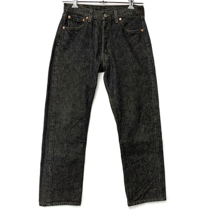 【中古品】【メンズ】 501 DENIM PANTS デニムパンツ USA製 刻印553 ジーンズ ボトムス 157-260401-as-04-izu カラー：ブラック 万代Net店