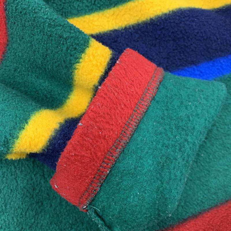 【中古品】【メンズ】 Eddie Bauer エディー・バウアー EBTEK HALF ZIP FLEECE JACKET エブテック フリース ジャケット アウター 144-260404-kh-14-izu サイズ：L カラー：マルチ 万代Net店