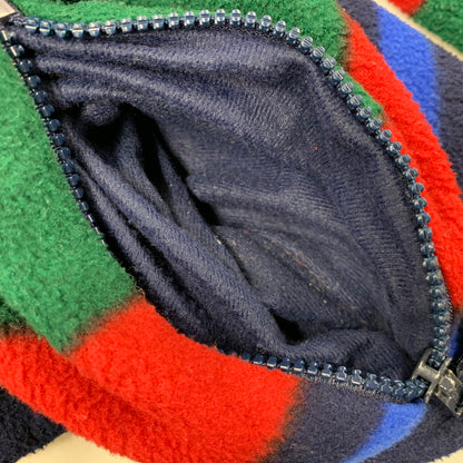 【中古品】【メンズ】 Eddie Bauer エディー・バウアー EBTEK HALF ZIP FLEECE JACKET エブテック フリース ジャケット アウター 144-260404-kh-14-izu サイズ：L カラー：マルチ 万代Net店