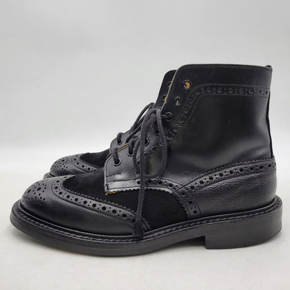 【中古品】【メンズ】 MALTON BOOTS M2508 モールトン ブーツ シューズ 靴 164-260401-as-02-izu サイズ：7 カラー：ブラック 万代Net店