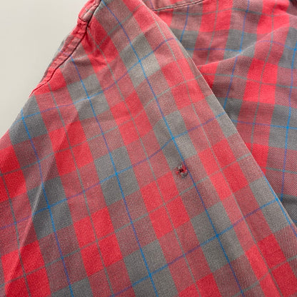 【現状渡し品】【メンズ】 ポルトガル製 CHECK LS SHIRT チェック ロングスリーブ シャツ トップス 長袖 144-260402-cs-08-izu サイズ：S カラー：マルチ 万代Net店