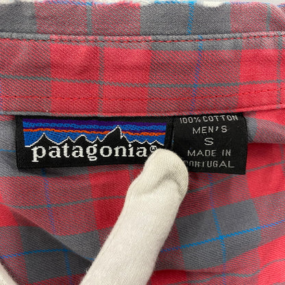 【現状渡し品】【メンズ】 ポルトガル製 CHECK LS SHIRT チェック ロングスリーブ シャツ トップス 長袖 144-260402-cs-08-izu サイズ：S カラー：マルチ 万代Net店