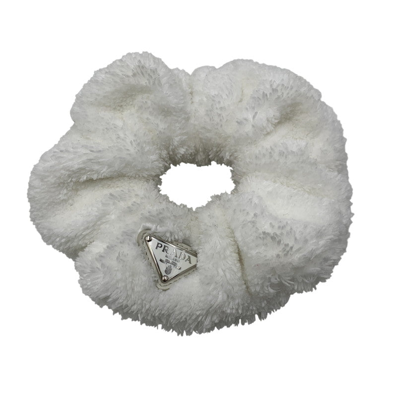 【中古品】【レディース】 SCRUNCHIE シュシュ ヘアアクセサアリー 小物 183-260402-cs-14-izu カラー：ホワイト 万代Net店