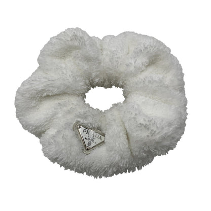 【中古品】【レディース】 SCRUNCHIE シュシュ ヘアアクセサアリー 小物 183-260402-cs-14-izu カラー：ホワイト 万代Net店