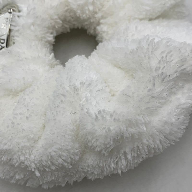 【中古品】【レディース】 SCRUNCHIE シュシュ ヘアアクセサアリー 小物 183-260402-cs-14-izu カラー：ホワイト 万代Net店