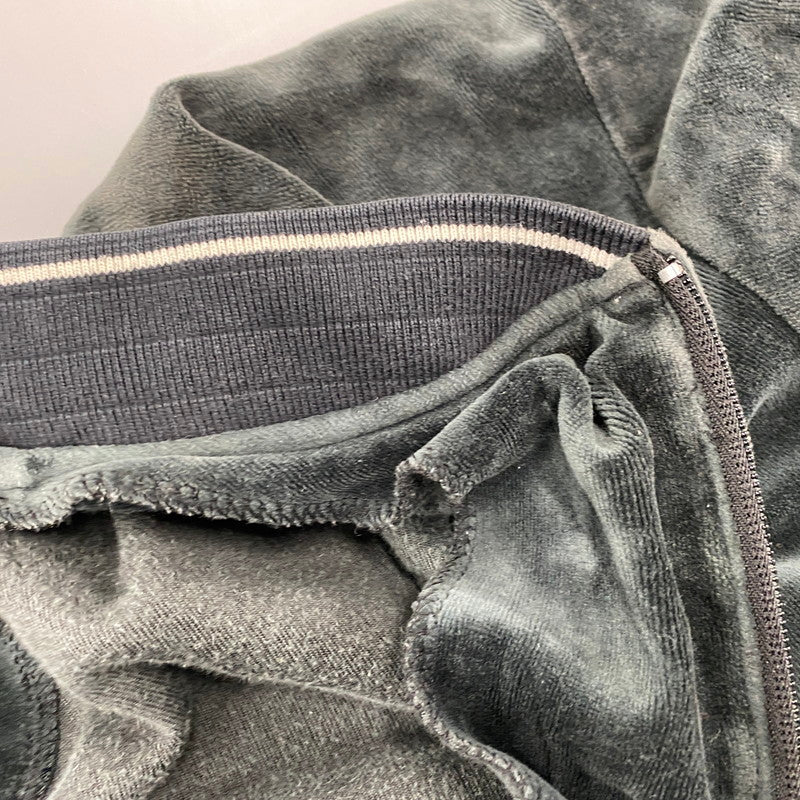 【中古品】【メンズ】 PHAT FARM ファット ファーム VELOUR TRACK JACKET ベロア トラック ジャケット 146-260402-cs-02-izu サイズ：1XL カラー：グリーン系 万代Net店