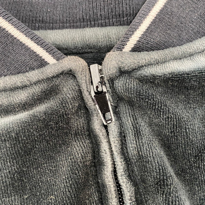 【中古品】【メンズ】 PHAT FARM ファット ファーム VELOUR TRACK JACKET ベロア トラック ジャケット 146-260402-cs-02-izu サイズ：1XL カラー：グリーン系 万代Net店