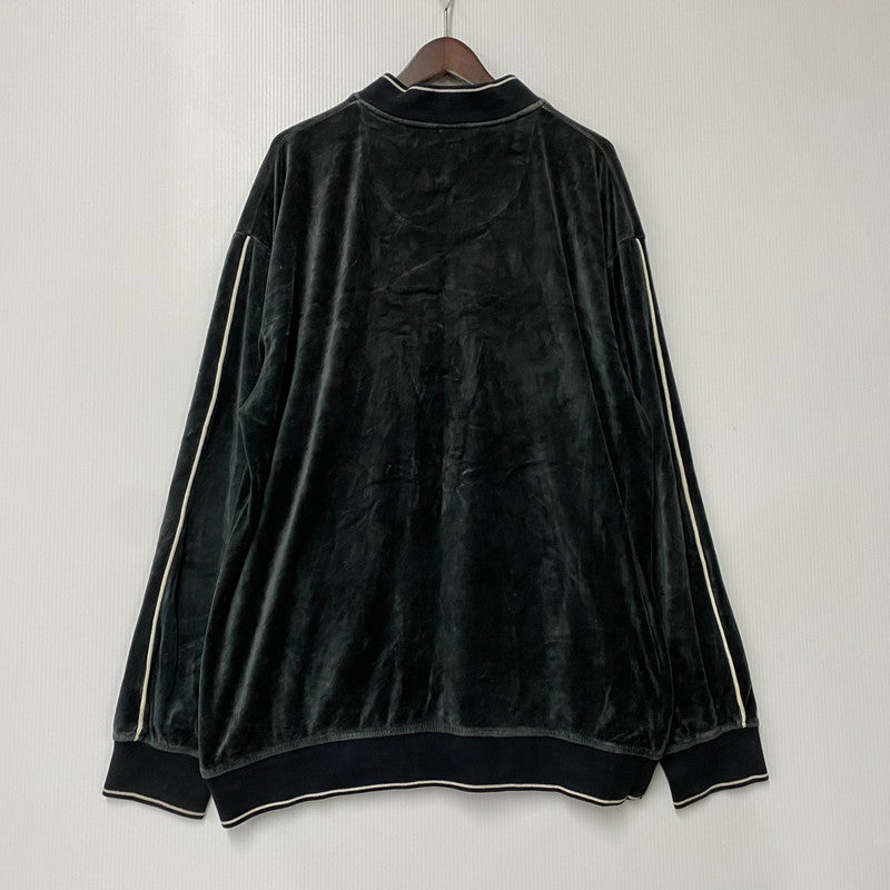 【中古品】【メンズ】 PHAT FARM ファット ファーム VELOUR TRACK JACKET ベロア トラック ジャケット 146-260402-cs-02-izu サイズ：1XL カラー：グリーン系 万代Net店