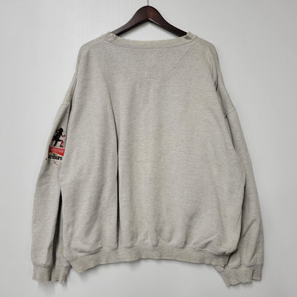 【現状渡し品】【メンズ】 MARLBORO マルボロ LIZARD SWEAT SHIRT スウェット シャツ トップス 146-260407-kh-02-izu サイズ：XL カラー：グレー 万代Net店
