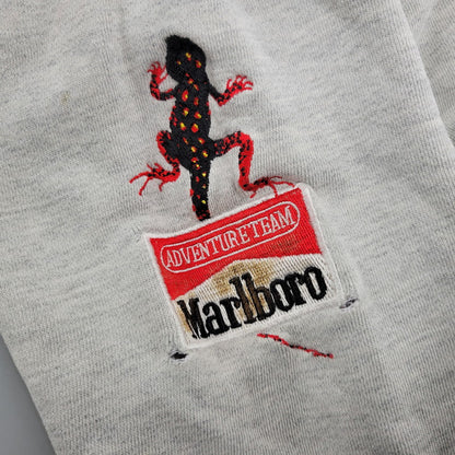 【現状渡し品】【メンズ】 MARLBORO マルボロ LIZARD SWEAT SHIRT スウェット シャツ トップス 146-260407-kh-02-izu サイズ：XL カラー：グレー 万代Net店