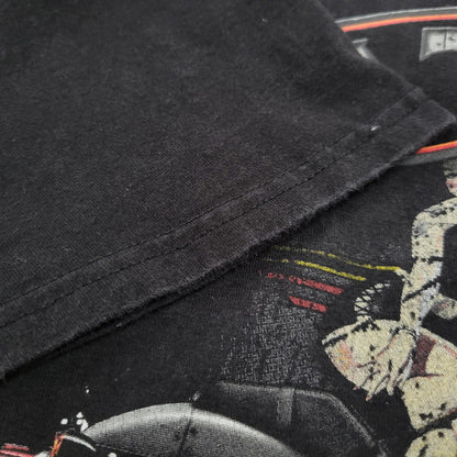 【中古品】【メンズ】 HARLEY-DAVIDSON ハーレーダビッドソン FAT BOY PRINT SS TEE ファットボーイ プリント ショートスリーブ Tシャツ トップス 半袖 146-260407-kh-01-izu サイズ：XL カラー：ブラック 万代Net店