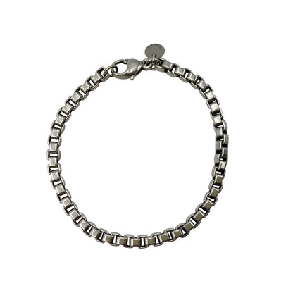 【中古品】【メンズ/レディース】 TIFFANY＆Co. ティファニー 925 VENETIAN BRACELET ベネチアン ブレスレット アクセサリー 182-260403-kh-03-izu カラー：シルバー 万代Net店