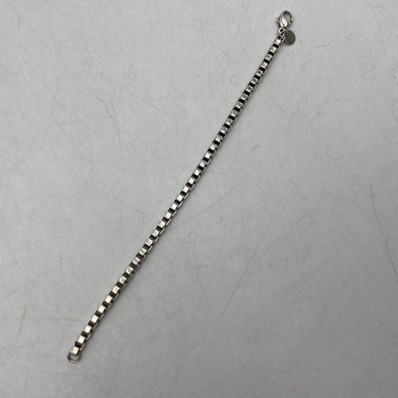 【中古品】【メンズ/レディース】 TIFFANY＆Co. ティファニー 925 VENETIAN BRACELET ベネチアン ブレスレット アクセサリー 182-260403-kh-03-izu カラー：シルバー 万代Net店