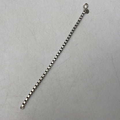 【中古品】【メンズ/レディース】 TIFFANY＆Co. ティファニー 925 VENETIAN BRACELET ベネチアン ブレスレット アクセサリー 182-260403-kh-03-izu カラー：シルバー 万代Net店