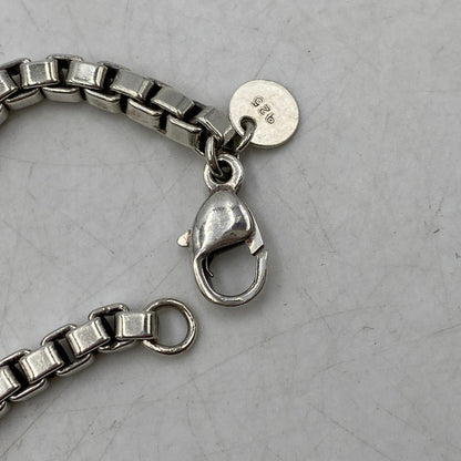 【中古品】【メンズ/レディース】 TIFFANY＆Co. ティファニー 925 VENETIAN BRACELET ベネチアン ブレスレット アクセサリー 182-260403-kh-03-izu カラー：シルバー 万代Net店