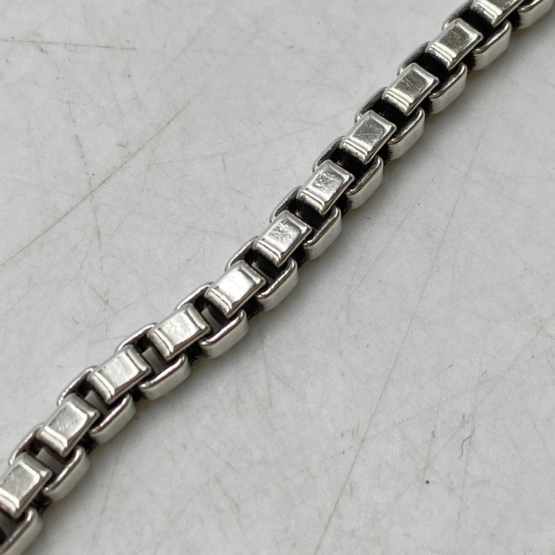 【中古品】【メンズ/レディース】 TIFFANY＆Co. ティファニー 925 VENETIAN BRACELET ベネチアン ブレスレット アクセサリー 182-260403-kh-03-izu カラー：シルバー 万代Net店