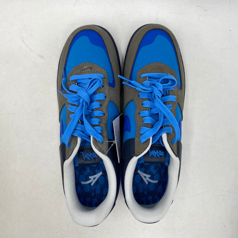 【中古美品】【メンズ】 × STASH スタッシュ AIR FORCE 1 LOW SP エア フォース 1 ロー スニーカー 靴 160-260403-kh-10-izu サイズ：27.5 カラー：SOFT GREY/HARBOR BLUE/VARSITY ROYAL 万代Net店