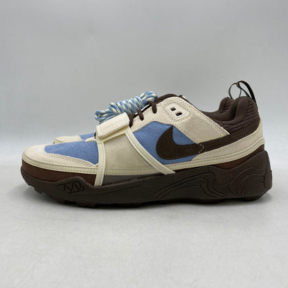 【中古美品】【メンズ】 × TRAVIS SCOTT トラヴィス・スコット HQ3072-400 ZOOM FIELD JAXX ズーム フィールド ジャックス スニーカー 靴 160-260403-kh-12-izu サイズ：27.5 カラー：LECHE BLUE/BAROQUE BROWN/PALE IVORY 万代Net店
