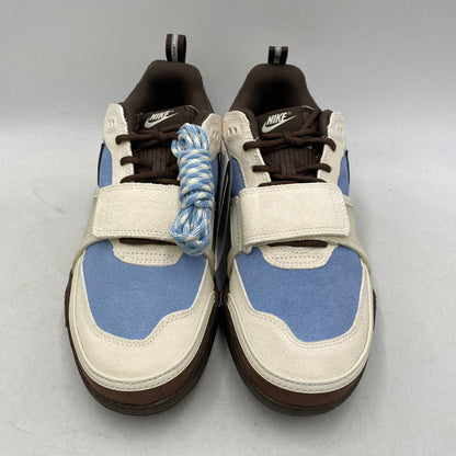 【中古美品】【メンズ】 × TRAVIS SCOTT トラヴィス・スコット HQ3072-400 ZOOM FIELD JAXX ズーム フィールド ジャックス スニーカー 靴 160-260403-kh-12-izu サイズ：27.5 カラー：LECHE BLUE/BAROQUE BROWN/PALE IVORY 万代Net店