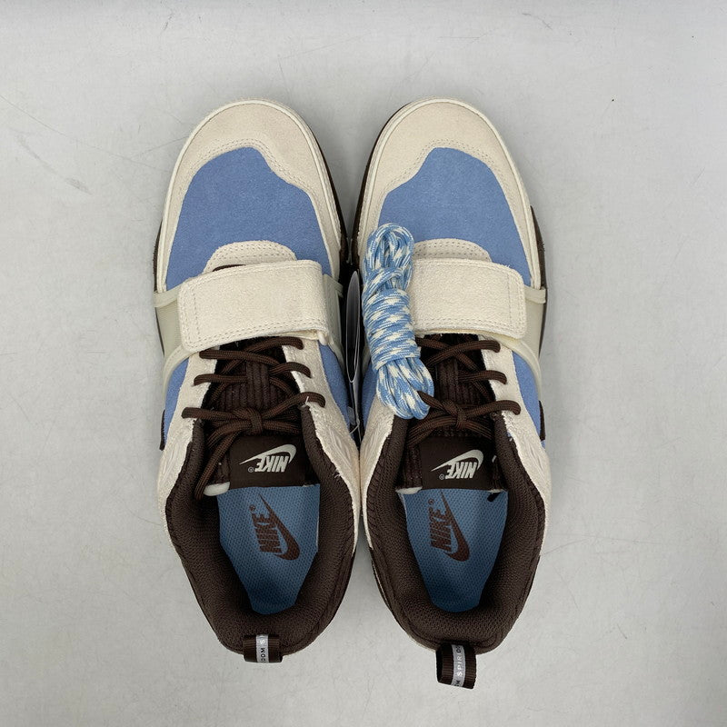 【中古美品】【メンズ】 × TRAVIS SCOTT トラヴィス・スコット HQ3072-400 ZOOM FIELD JAXX ズーム フィールド ジャックス スニーカー 靴 160-260403-kh-12-izu サイズ：27.5 カラー：LECHE BLUE/BAROQUE BROWN/PALE IVORY 万代Net店