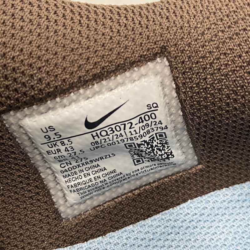 【中古美品】【メンズ】 × TRAVIS SCOTT トラヴィス・スコット HQ3072-400 ZOOM FIELD JAXX ズーム フィールド ジャックス スニーカー 靴 160-260403-kh-12-izu サイズ：27.5 カラー：LECHE BLUE/BAROQUE BROWN/PALE IVORY 万代Net店