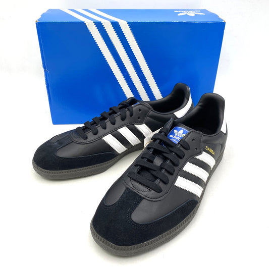 【中古美品】【メンズ】 SAMBA OG B75807 サンバ OG スニーカー シューズ 靴 161-260403-as-17-izu サイズ：27.5cm カラー：CBLACK/FTWWHT/GUM5 万代Net店