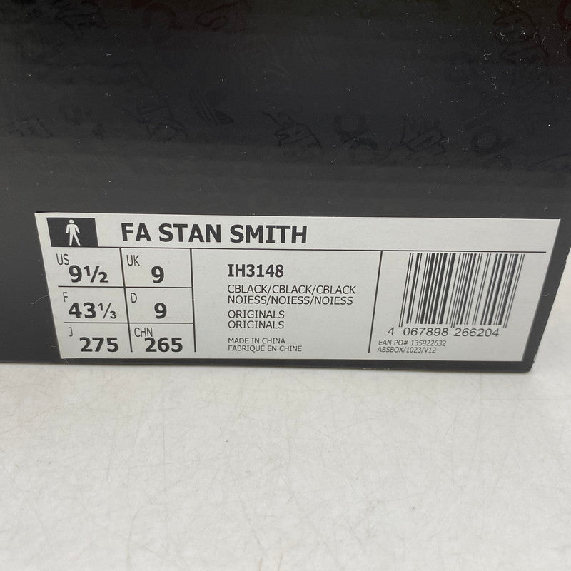 【中古美品】【メンズ】 × FUCKING AWESOME ファッキンオーサム FA STAN SMITH IH3148 スタンスミス スニーカー シューズ 靴 161-260403-as-16-izu サイズ：27.5cm カラー：CBLACK/CBLACK/CBLACK 万代Net店