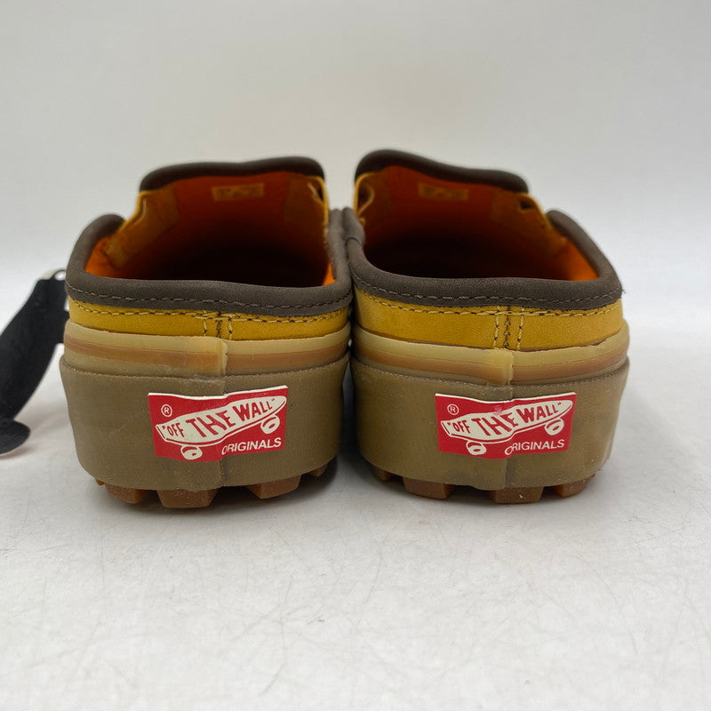 【中古美品】【メンズ】 × LQQK STUDIO ルックスタジオ OG MULE LX VN0A5FC22T0 ミュール サンダル スニーカー 靴 162-260403-as-14-izu サイズ：27.5cm カラー：ブラウン 万代Net店