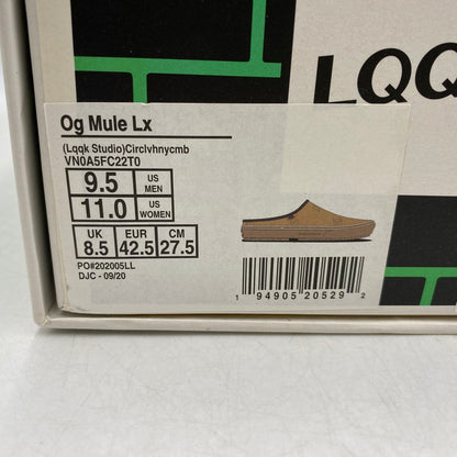 【中古美品】【メンズ】 × LQQK STUDIO ルックスタジオ OG MULE LX VN0A5FC22T0 ミュール サンダル スニーカー 靴 162-260403-as-14-izu サイズ：27.5cm カラー：ブラウン 万代Net店