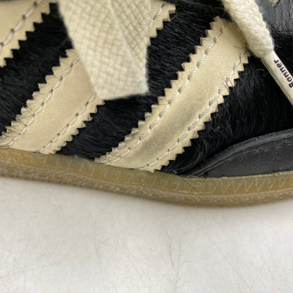 【中古品】【メンズ】 × WALES BONNER ウェールズボナー WB PONY TONAL SAMBA IE0580 ポニー トーナル サンバ スニーカー シューズ 靴 161-260403-as-15-izu サイズ：27.5cm カラー：CBLACK/CWHITE/CWHITE 万代Net店