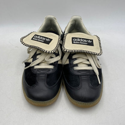 【中古品】【メンズ】 × WALES BONNER ウェールズボナー WB PONY TONAL SAMBA IE0580 ポニー トーナル サンバ スニーカー シューズ 靴 161-260403-as-15-izu サイズ：27.5cm カラー：CBLACK/CWHITE/CWHITE 万代Net店