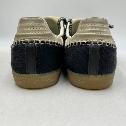 【中古品】【メンズ】 × WALES BONNER ウェールズボナー WB PONY TONAL SAMBA IE0580 ポニー トーナル サンバ スニーカー シューズ 靴 161-260403-as-15-izu サイズ：27.5cm カラー：CBLACK/CWHITE/CWHITE 万代Net店