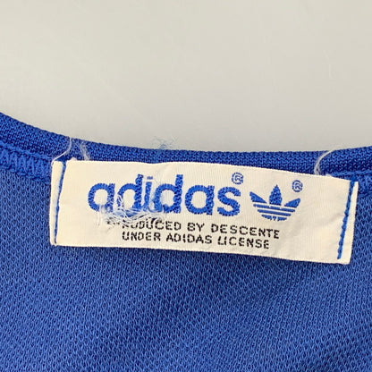 【中古品】【メンズ】 ADIDAS アディダス ADS-113 デサント社製 70-80S TANKTOP タンクトップ トップス 146-260731-cs-20-izu サイズ：L カラー：ブルー 万代Net店
