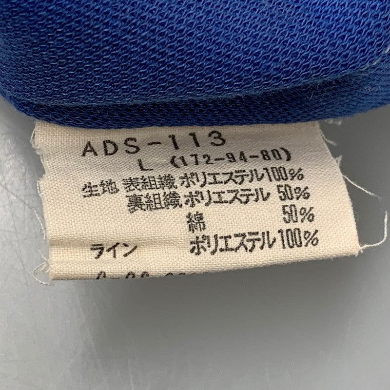 【中古品】【メンズ】 ADIDAS アディダス ADS-113 デサント社製 70-80S TANKTOP タンクトップ トップス 146-260731-cs-20-izu サイズ：L カラー：ブルー 万代Net店