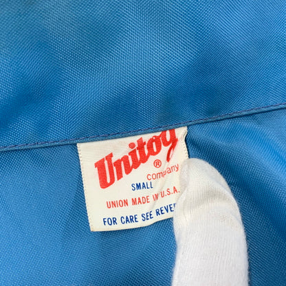【中古品】【メンズ】 UNITOG ユニトグ 70S USA製 FLORIDA MARTINES フロリダ マルティネス FFA NYLON ZIPUP JACKET ナイロン ジップアップ ジャケット アウター 146-260407-ya-09-izu サイズ：S カラー：BLUE 万代Net店