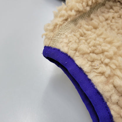 【中古品】【メンズ】 patagonia パタゴニア CLASSIC RETRO CARDIGAN 23024 FA02 クラシックレトロカーディガン USA製 フリースジャケット 144-260405-as-20-izu サイズ：M カラー：ベージュ×ブルー 万代Net店