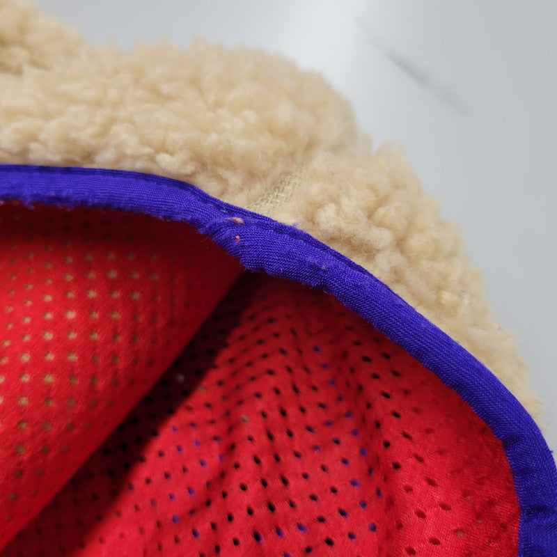 【中古品】【メンズ】 patagonia パタゴニア CLASSIC RETRO CARDIGAN 23024 FA02 クラシックレトロカーディガン USA製 フリースジャケット 144-260405-as-20-izu サイズ：M カラー：ベージュ×ブルー 万代Net店
