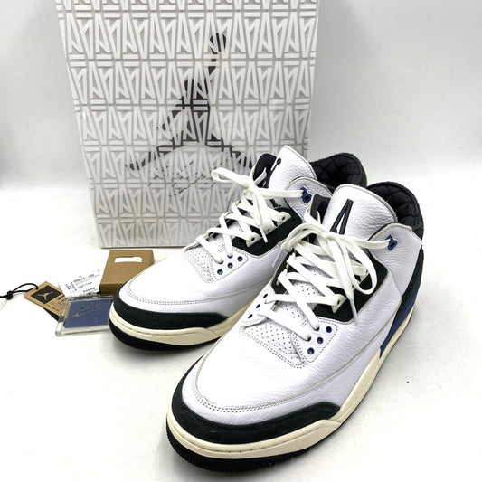 【中古品】【メンズ】 × A MA MANIERE ア・マ・マニエール HV8571-100 AIR JORDAN 3 RETRO OG SP FOR THE LOVE エア ジョーダン レトロ フォー ザ ラブ スニーカー 靴 160-260403-kh-07-izu サイズ：33 カラー：WHITE/DIFFUSED BLUE-ANTHRACITE 万代Net店