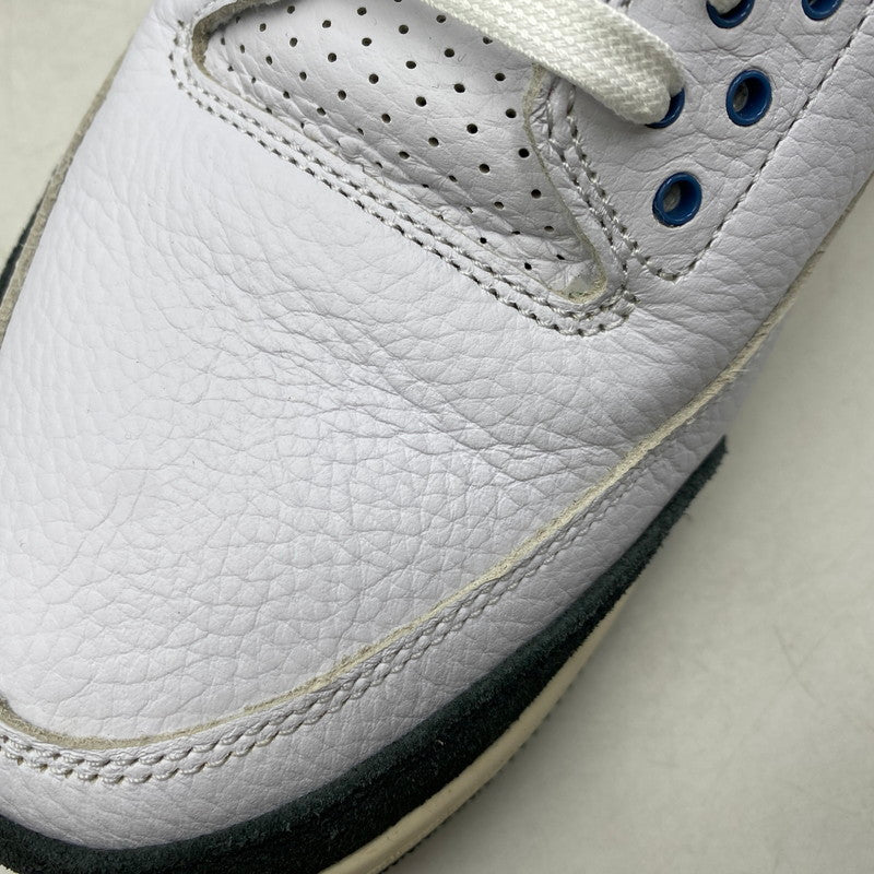 【中古品】【メンズ】 × A MA MANIERE ア・マ・マニエール HV8571-100 AIR JORDAN 3 RETRO OG SP FOR THE LOVE エア ジョーダン レトロ フォー ザ ラブ スニーカー 靴 160-260403-kh-07-izu サイズ：33 カラー：WHITE/DIFFUSED BLUE-ANTHRACITE 万代Net店