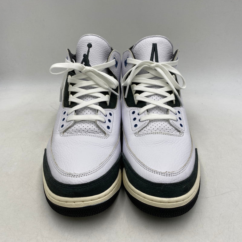 【中古品】【メンズ】 × A MA MANIERE ア・マ・マニエール HV8571-100 AIR JORDAN 3 RETRO OG SP FOR THE LOVE エア ジョーダン レトロ フォー ザ ラブ スニーカー 靴 160-260403-kh-07-izu サイズ：33 カラー：WHITE/DIFFUSED BLUE-ANTHRACITE 万代Net店