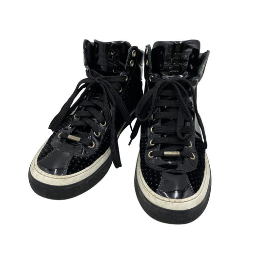 【中古品】【メンズ】 HIGH CUT SNEAKERS ハイカット スニーカー シューズ 靴 162-260403-as-12-izu サイズ：40 カラー：ブラック 万代Net店