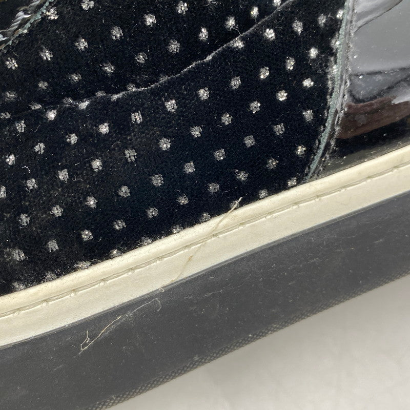 【中古品】【メンズ】 HIGH CUT SNEAKERS ハイカット スニーカー シューズ 靴 162-260403-as-12-izu サイズ：40 カラー：ブラック 万代Net店