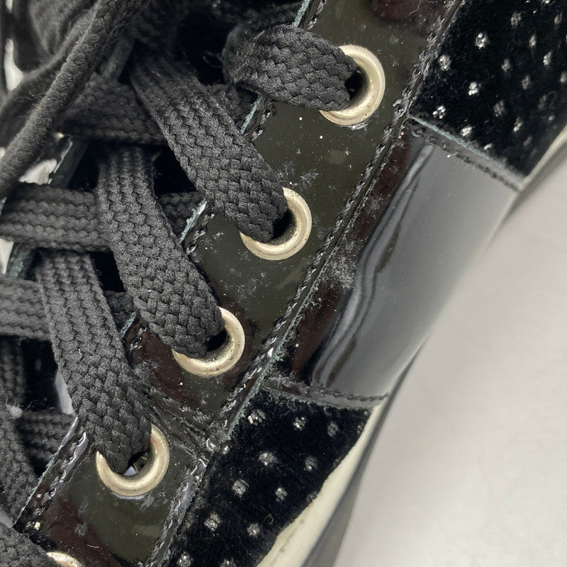 【中古品】【メンズ】 HIGH CUT SNEAKERS ハイカット スニーカー シューズ 靴 162-260403-as-12-izu サイズ：40 カラー：ブラック 万代Net店