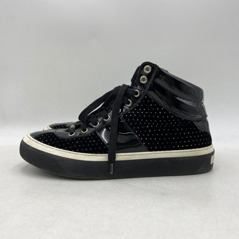 【中古品】【メンズ】 HIGH CUT SNEAKERS ハイカット スニーカー シューズ 靴 162-260403-as-12-izu サイズ：40 カラー：ブラック 万代Net店