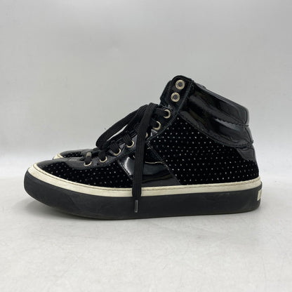 【中古品】【メンズ】 HIGH CUT SNEAKERS ハイカット スニーカー シューズ 靴 162-260403-as-12-izu サイズ：40 カラー：ブラック 万代Net店